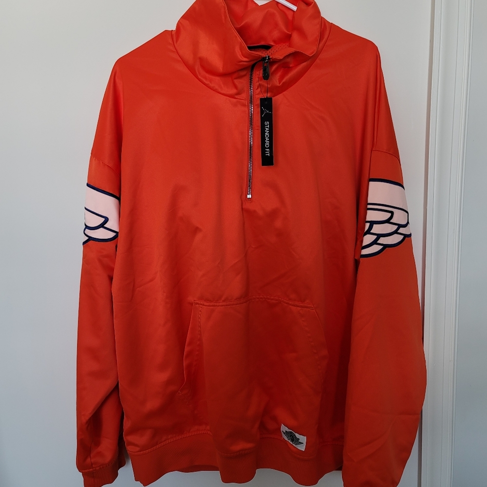 Nike Air Jordan Wings 1/2 Zip Pullover Jacket NWT.